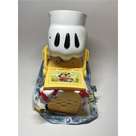 Disney Parks Mickey Minnie Runaway Railway Popcorn Bucket Picnic Basket factory - Picture 2 of 9